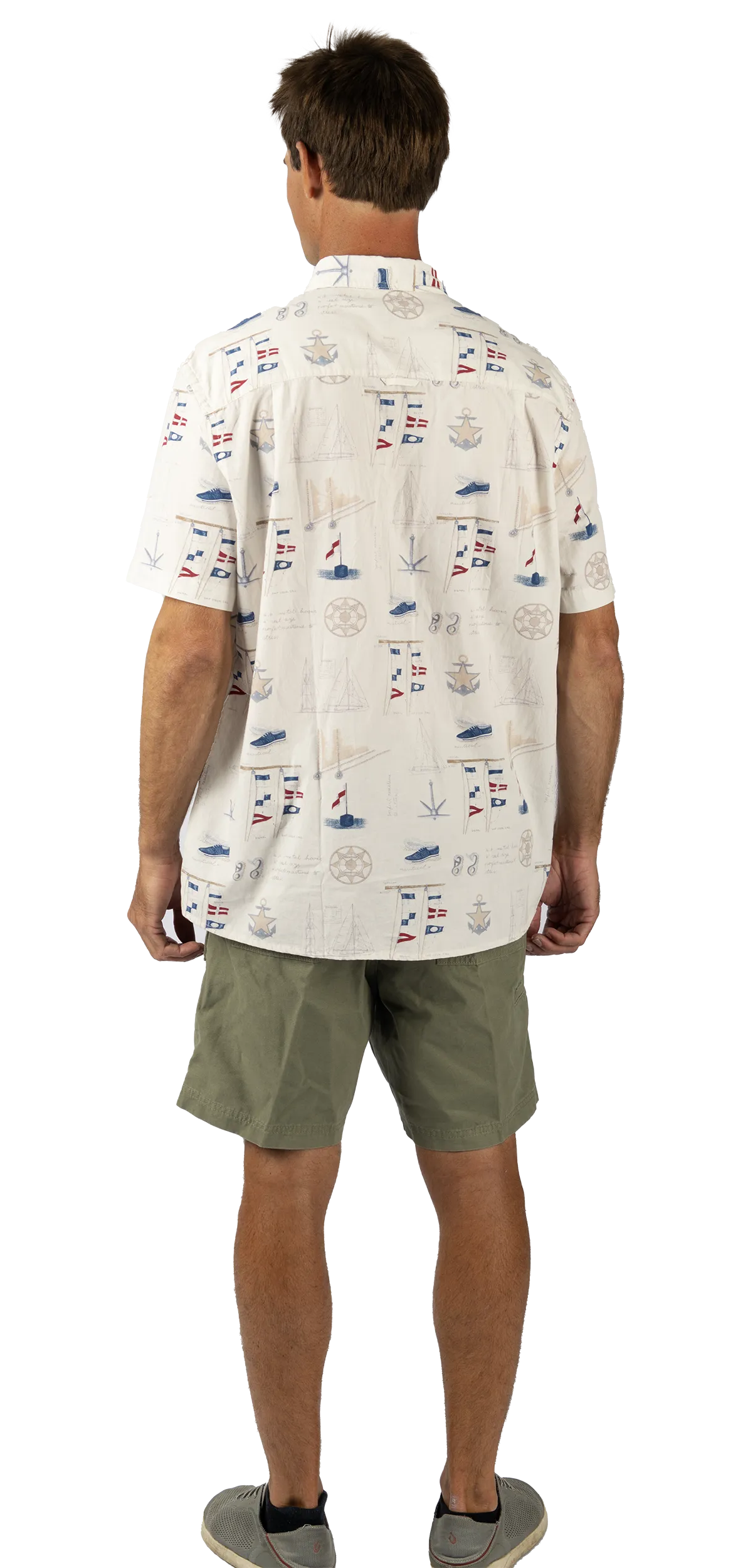 The Weekender Series Short Sleeve Button Up Shirt - Nautique