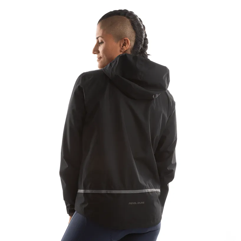 Women's Monsoon WXB Hooded Cycling Jacket - Black