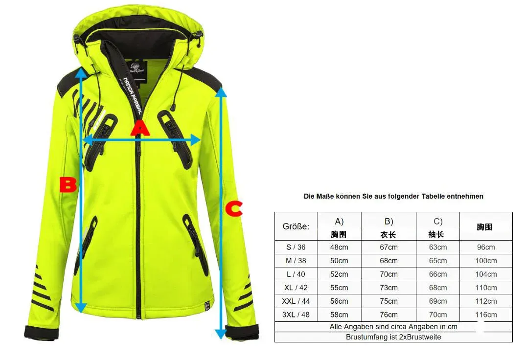 ZOGAA Women's Waterproof Jacket Outdoor Mountaineering Zipper Jacket Sports Softshell Jackets